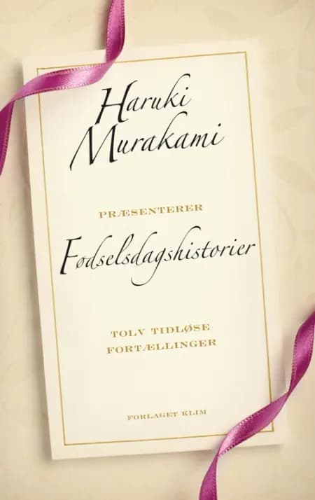 Fødselsdagshistorier af Haruki Murakami