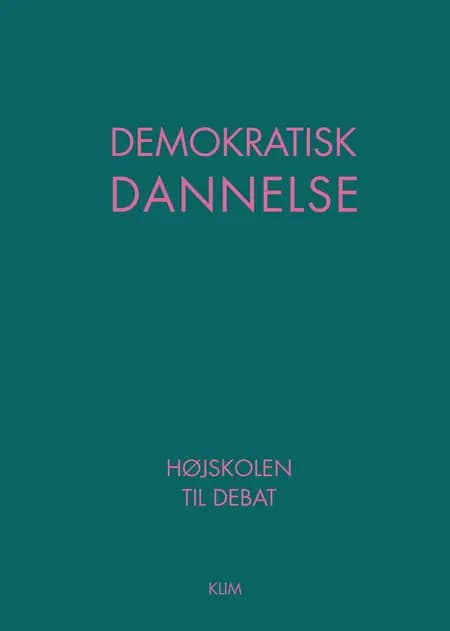 Demokratisk dannelse af Rasmus Kolby Rahbek (red