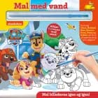 Mal med vand - Paw Patrol (bog med pensel - farvelæg igen og igen)