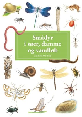 Smådyr i søer, damme og vandløb, display med 10 stk. af Susanne Harding