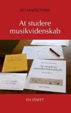 At studere musikvidenskab af Bo Marschner