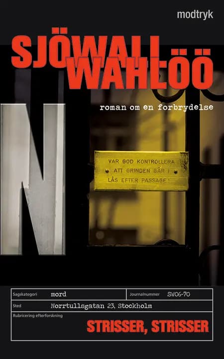 Strisser, strisser af Per Wahlöö