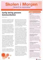 Skolen i Morgen. Nr. 4. Januar 2013. 16. årgang. Tema: Kommunikation af Claus Holm