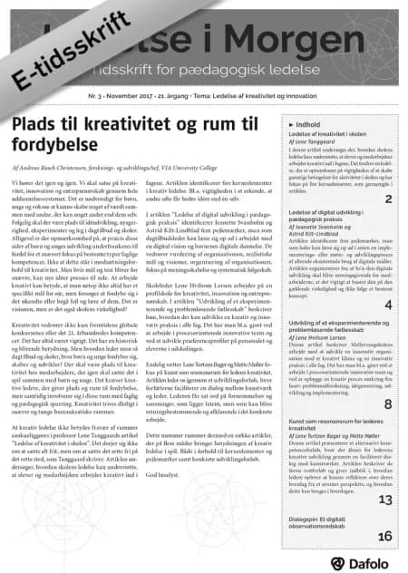 Ledelse af kreativitet og innovation af Lene Tanggaard