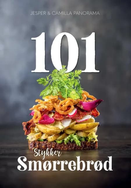 101 stykker smørrebrød af Camilla Panorama