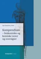 Kompendium- biokemiske og kemiske noter og oversigter af Inger Spangsberg Jensen