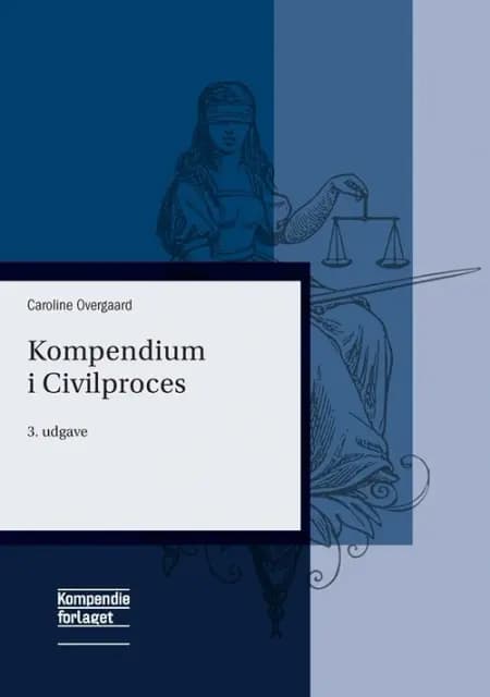 Kompendium i civilproces af Caroline Overgaard