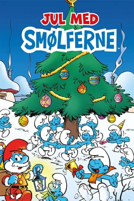 Jul med Smølferne af Peyo