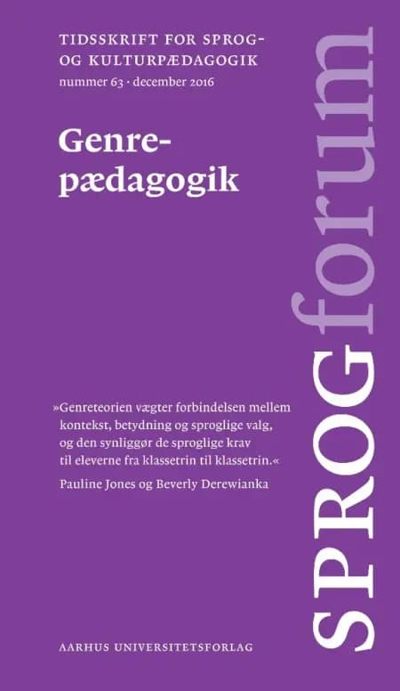 Genrepædagogik af n a