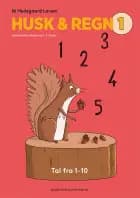 HUSK & REGN 1 - Tal fra 1-10 * PAKKET A 5 STK. * af Ib Hedegaard Larsen