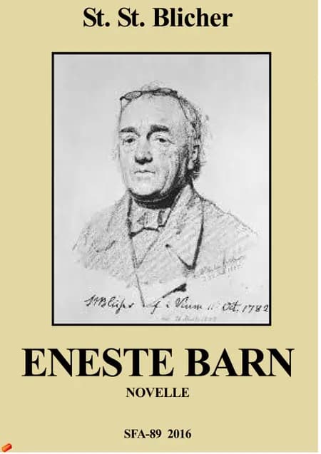Eneste barn af St. St. Blicher