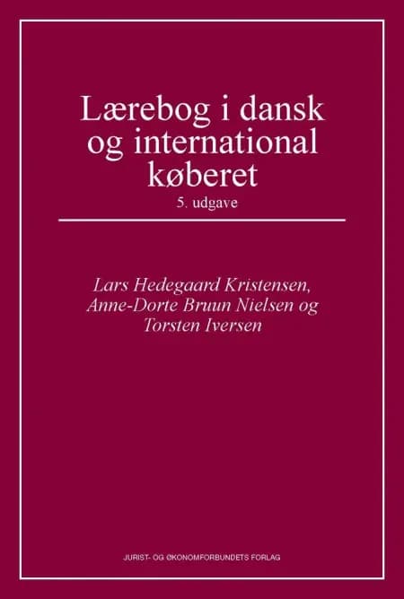Lærebog i Dansk og international køberet af Anne-Dorte Bruun Nielsen