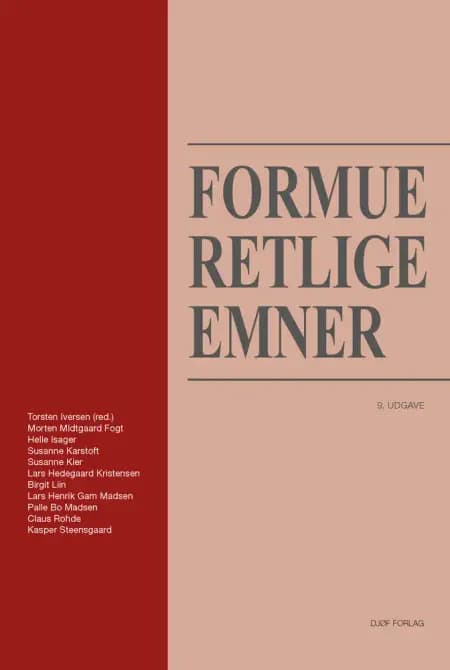 Formueretlige emner af Helle Isager
