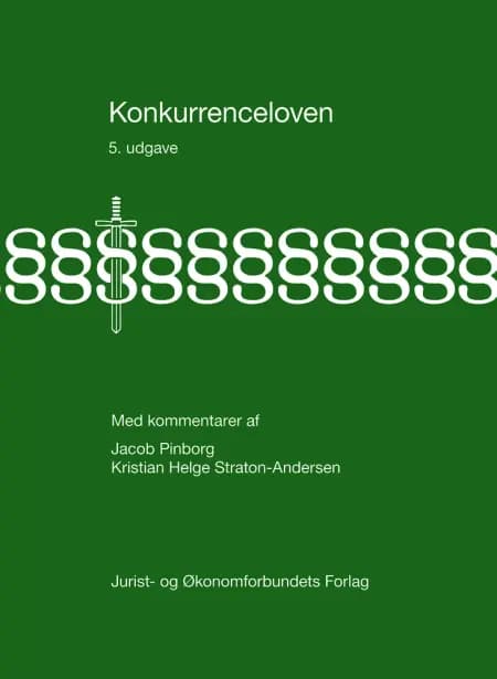 Konkurrenceloven med kommentarer af Jacob Pinborg