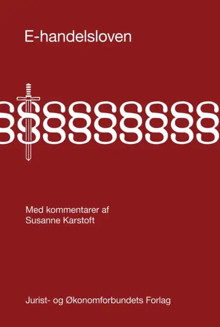 E-handelsloven af Susanne Karstoft