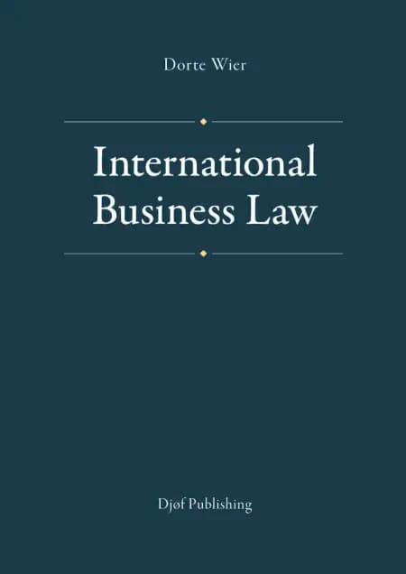 International Business Law af Dorte Weir