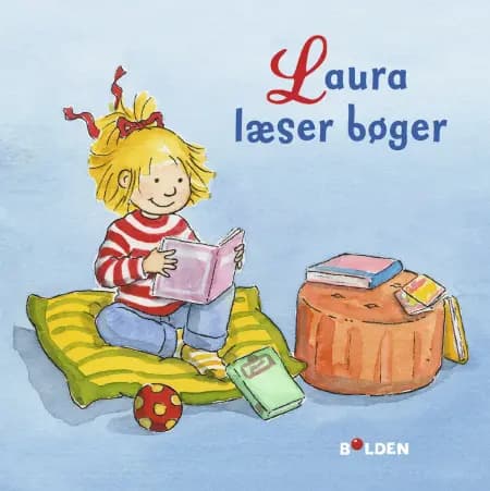 Laura læser bøger af Liane Schneider