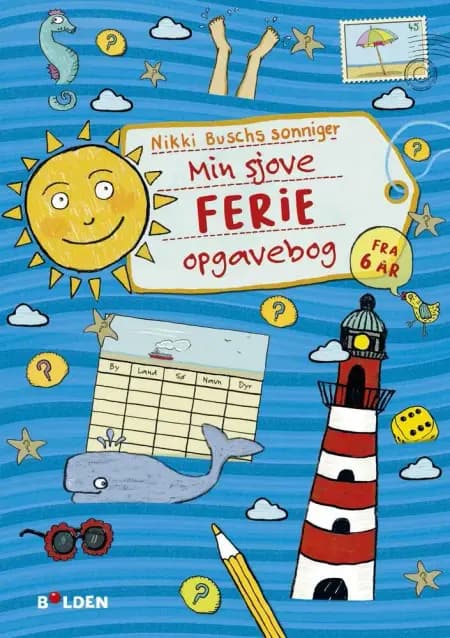 Min sjove ferie-opgavebog - fra 6 år