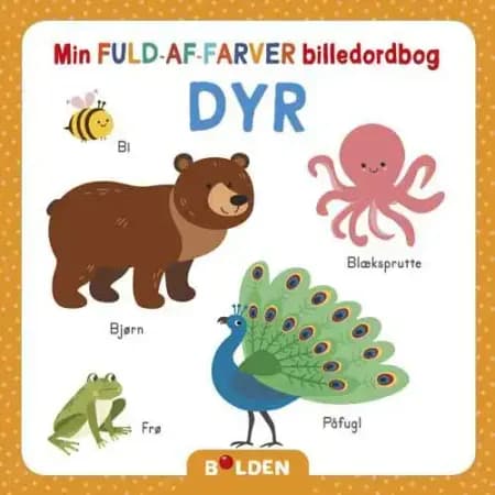 Min fuld-af-farver billedordbog: Dyr af undefined
