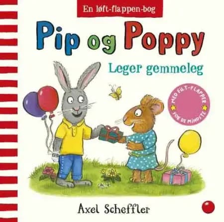 Pip og Poppy leger gemmeleg af Axel Scheffler