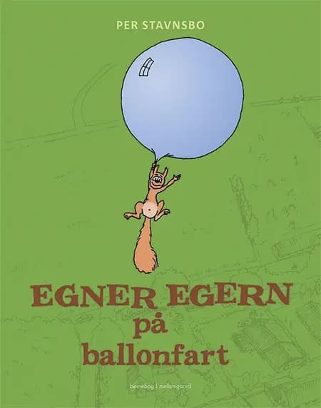 Egner Egern på ballonfart af Per Stavnsbo