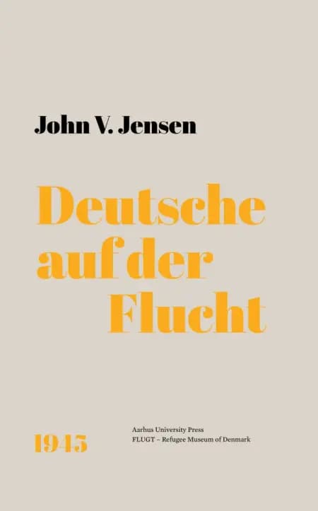 Deutsche auf der Flucht af John V. Jensen