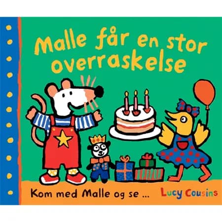 Malle får en stor overraskelse af Lucy Cousins