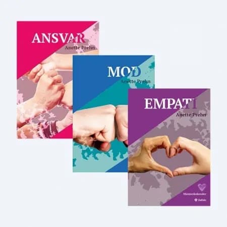 Menneskekender - serie med tre minibøger af Anette Prehn