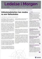 Ledelse i Morgen, Nr. 2. November 2021 af Klaus Majgaard Majgaard, Bo Gytkjær Christensen, Signe Piil, Micki Sonne Kaa Sunesen, Stine Clasen, Katrine Tranum Thomsen, Mette Molbæk og Tilde Mardahl-Hansen