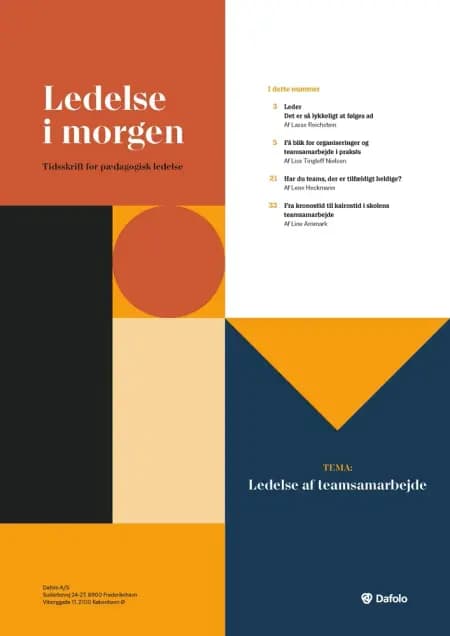 Ledelse i Morgen, Nr. 6 2022, Årgang 25 af Lotte Bøgh Andersen