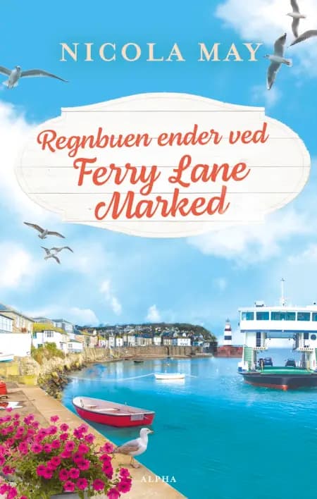 Regnbuen ender ved Ferry Lane Marked af Nicola May