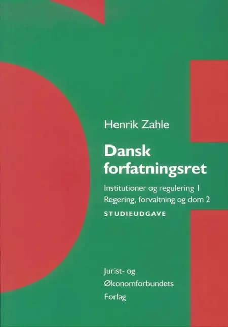 Dansk forfatningsret af Henrik Zahle