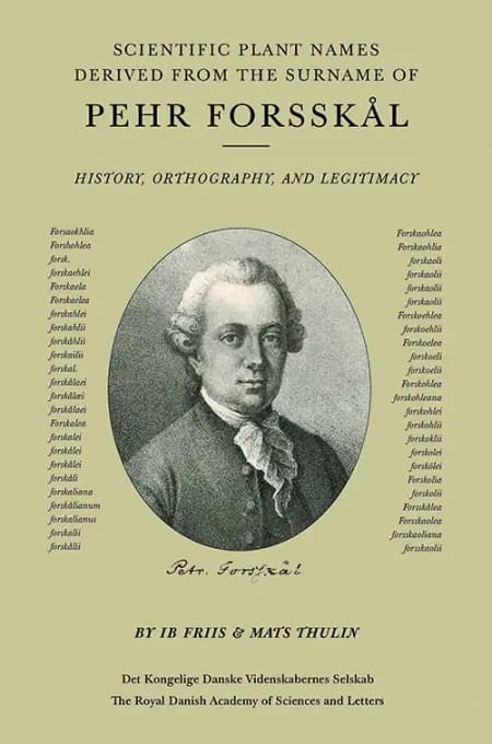 Scientific plant names derived from the surname of Pehr Forsskål af Ib Friis