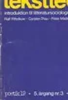 Samfundsteori og tekstteori af Ralf Pittelkow, Carsten Thau og Peter Madsen