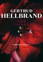 Rød hibiscus af Gertrud Hellbrand