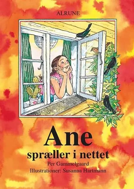 Ane spræller i nettet af Per Gammelgaard