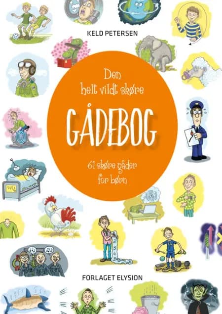 Den helt vildt skøre gådebog af Keld Petersen