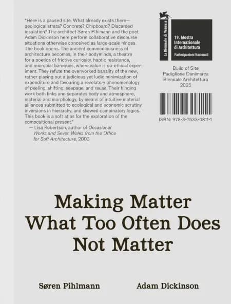 Making Matter What Too Often Does Not Matter af Søren Pihlmann