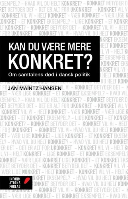 Kan du være mere konkret? af Jan Maintz Hansen
