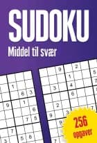 Sudoku - Middel til svær, 256 opgaver