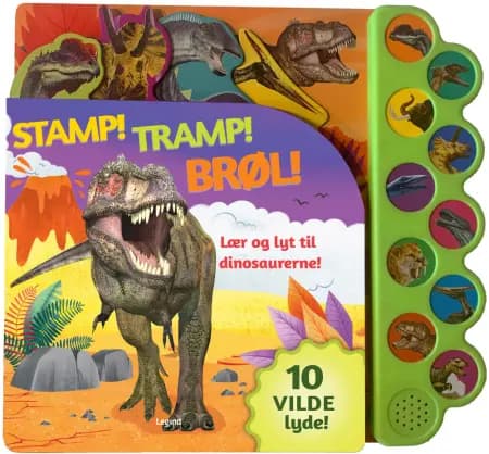 Lær og lyt til dinosaurer