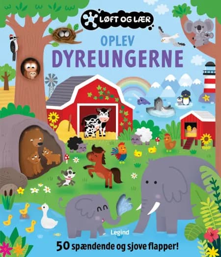 Løft og lær: Oplev dyreungerne af Jennie Bradley