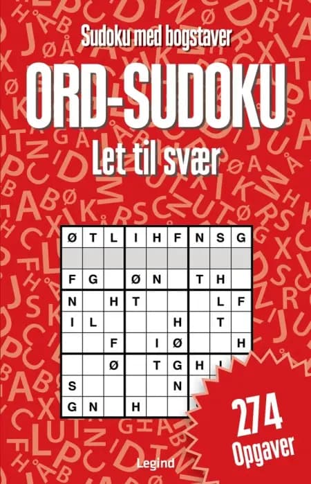 Ord-sudoku : Sudoku med bogstaver