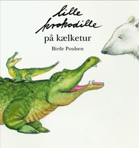 Lille Krokodille på kælketur af Birde Poulsen