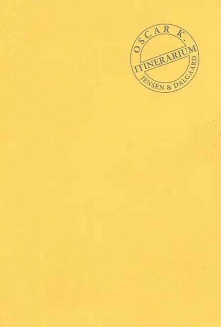 Itinerarium af Oscar K.