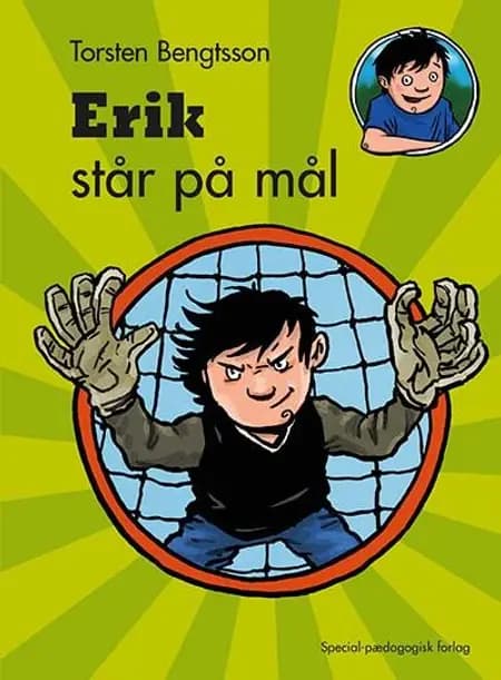 Erik står på mål af Torsten Bengtsson