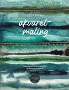 Abstrakt akvarelmaling af Kate Rebecca Leach