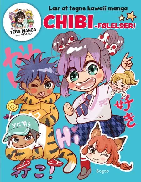 Lær at tegne kawaii manga chibi-følelser af Misako Rocks!