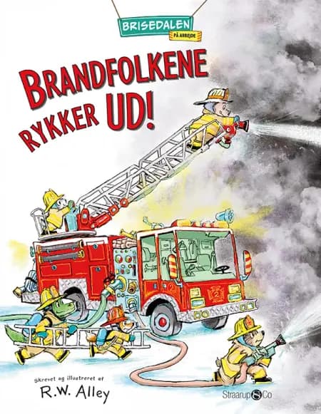 Brandfolkene rykker ud af R.W. Alley