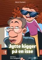 Jytte kigger på en isse af Marie Duedahl